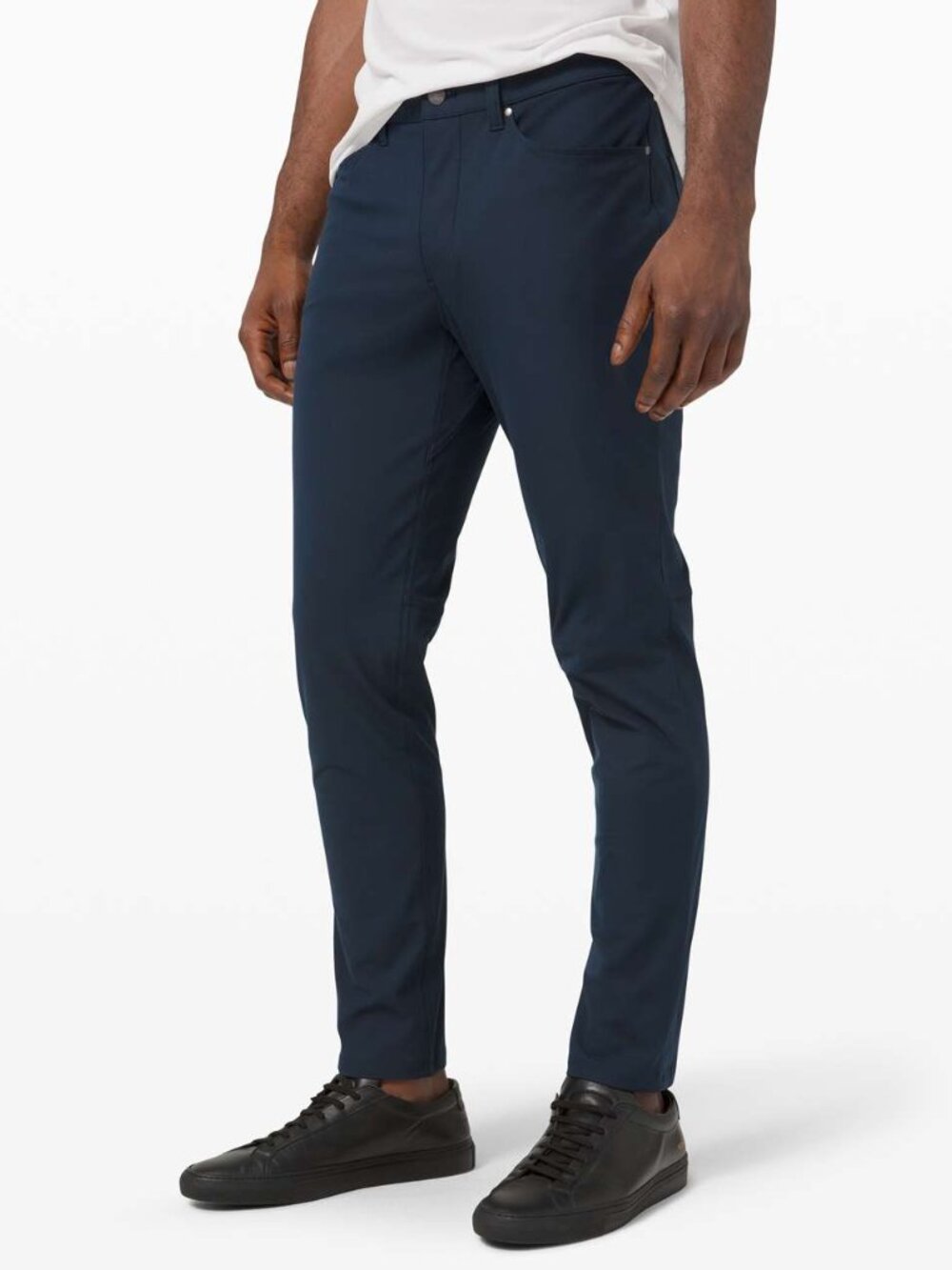 Lululemon ABC Pant Slim *Warpstreme 34" SIZE 33 TRUE NAVY